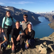 Klettertour-Gruppe